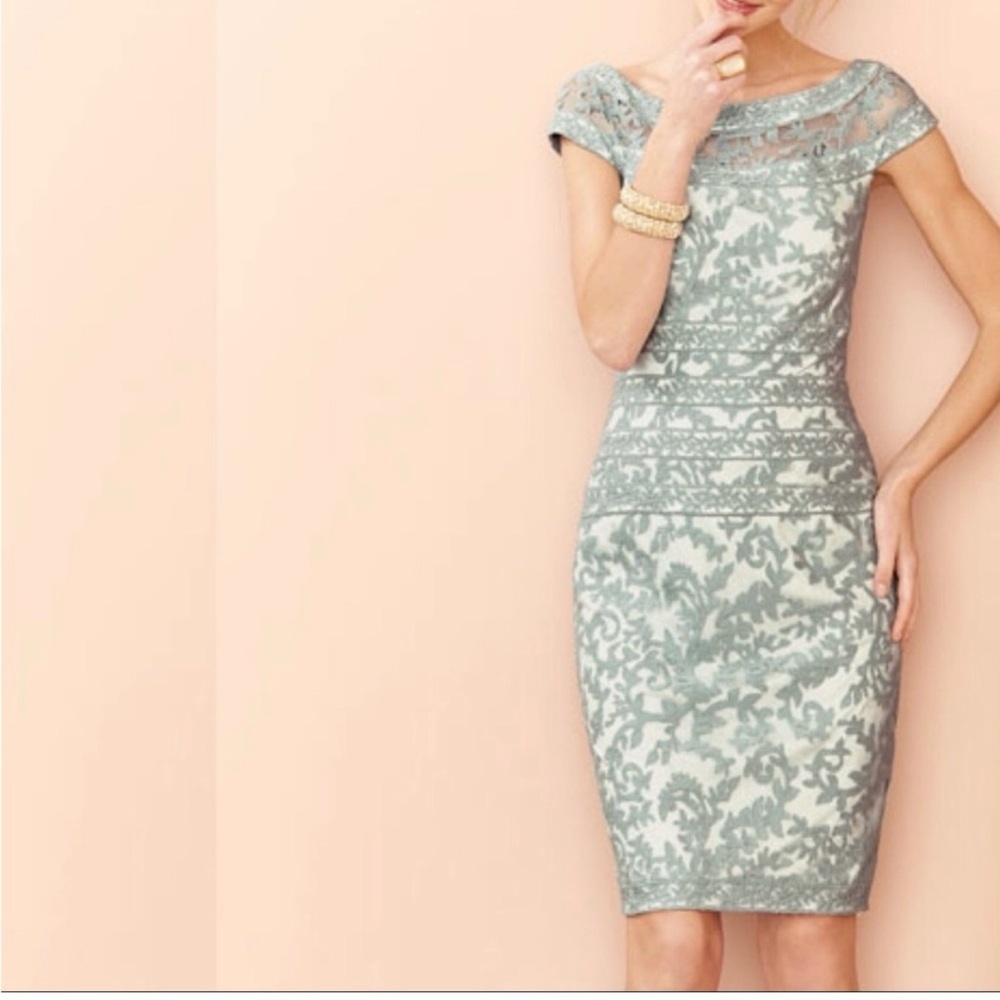 Tadashi Shoji adorable sky blue dress-size 2-NWT